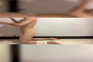 洪爷 解锁舞蹈一字马学妹  背景图片