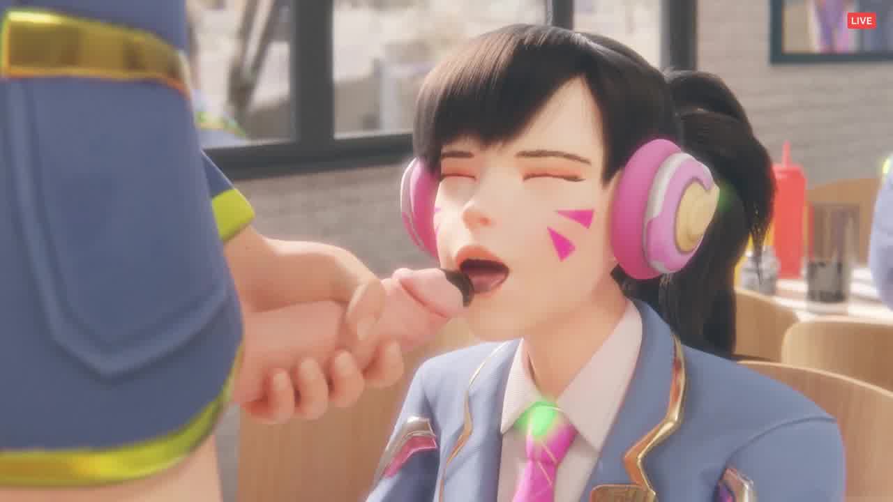  【守望先锋】骗Dva的小嘴吃我的巧克力棒 的剧照8