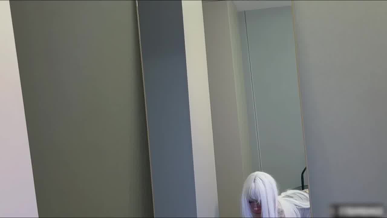  小二先生 MRTU调教性奴专场指挥调教白毛小母狗对镜骑乘榨汁性奴内射淫穴宫腔 的剧照6