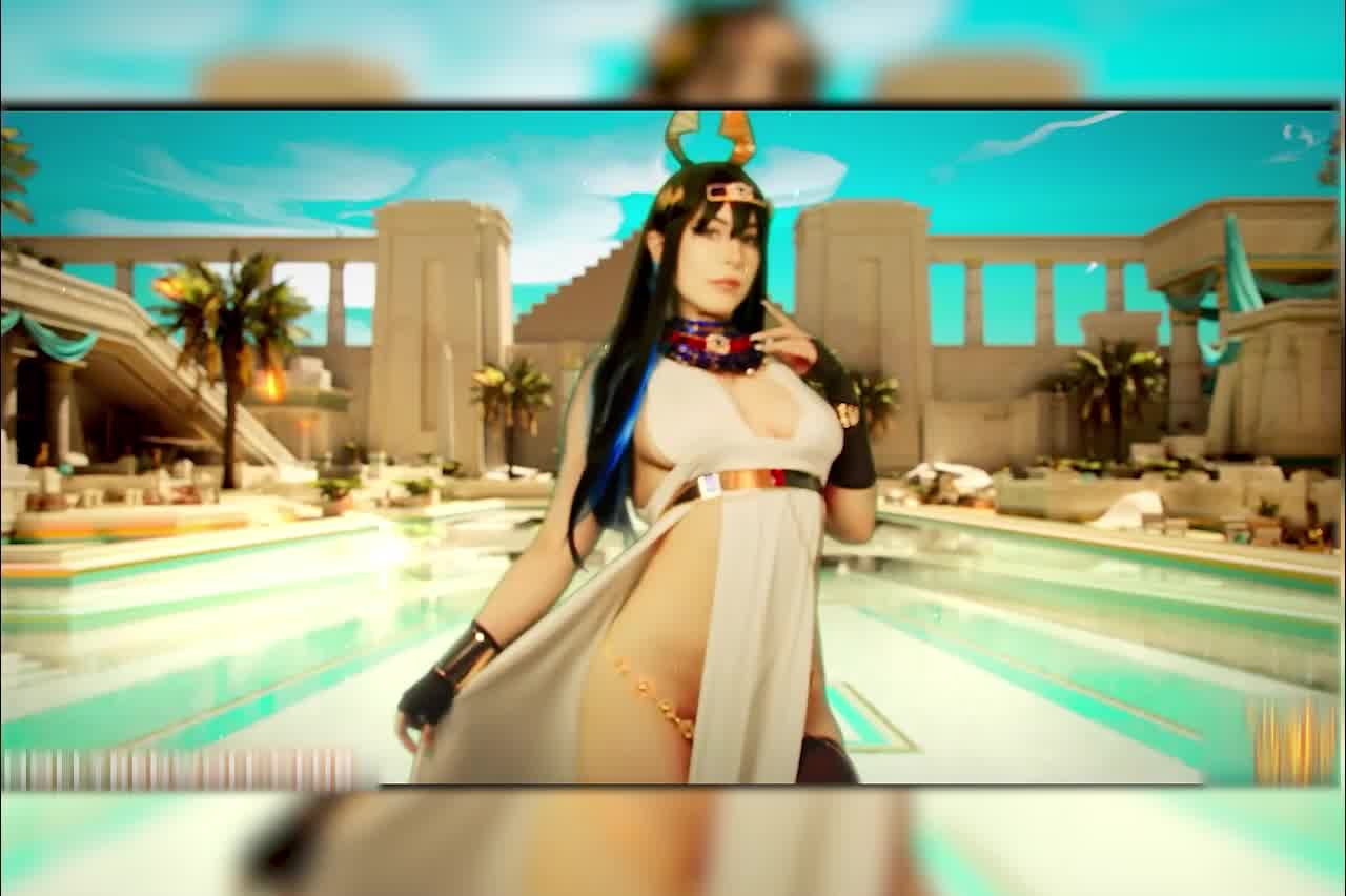  埃及巨乳尤物，游刃有馀的足交骑乘，这肉感屁股好顶的 的剧照8